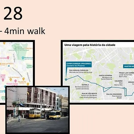 아파트 Home4u - Mouraria Typical Neighborhood 리스본